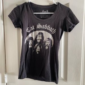 Cat Sabbath Graphic Tee 🤘